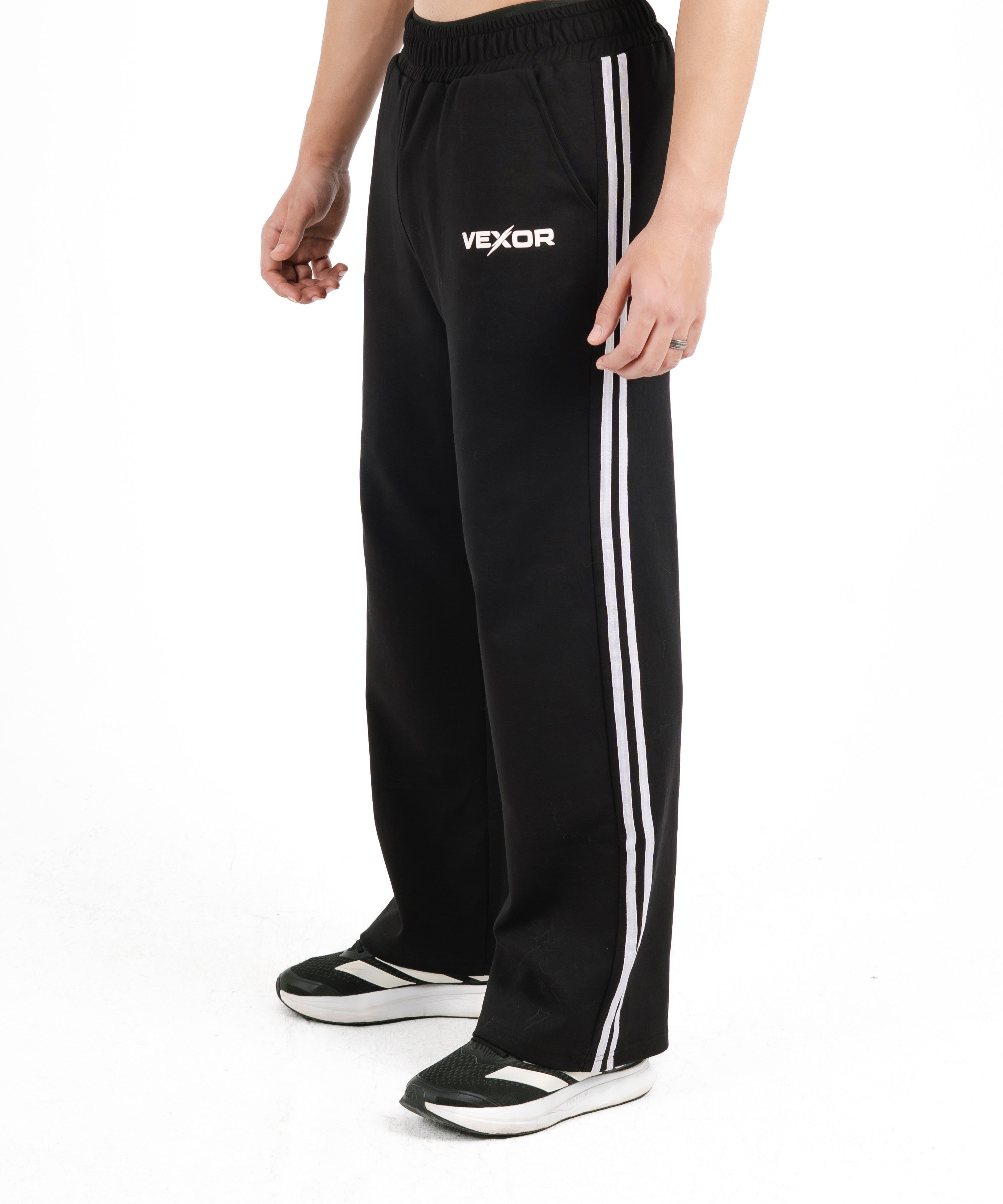 Black wide leg SweatPants