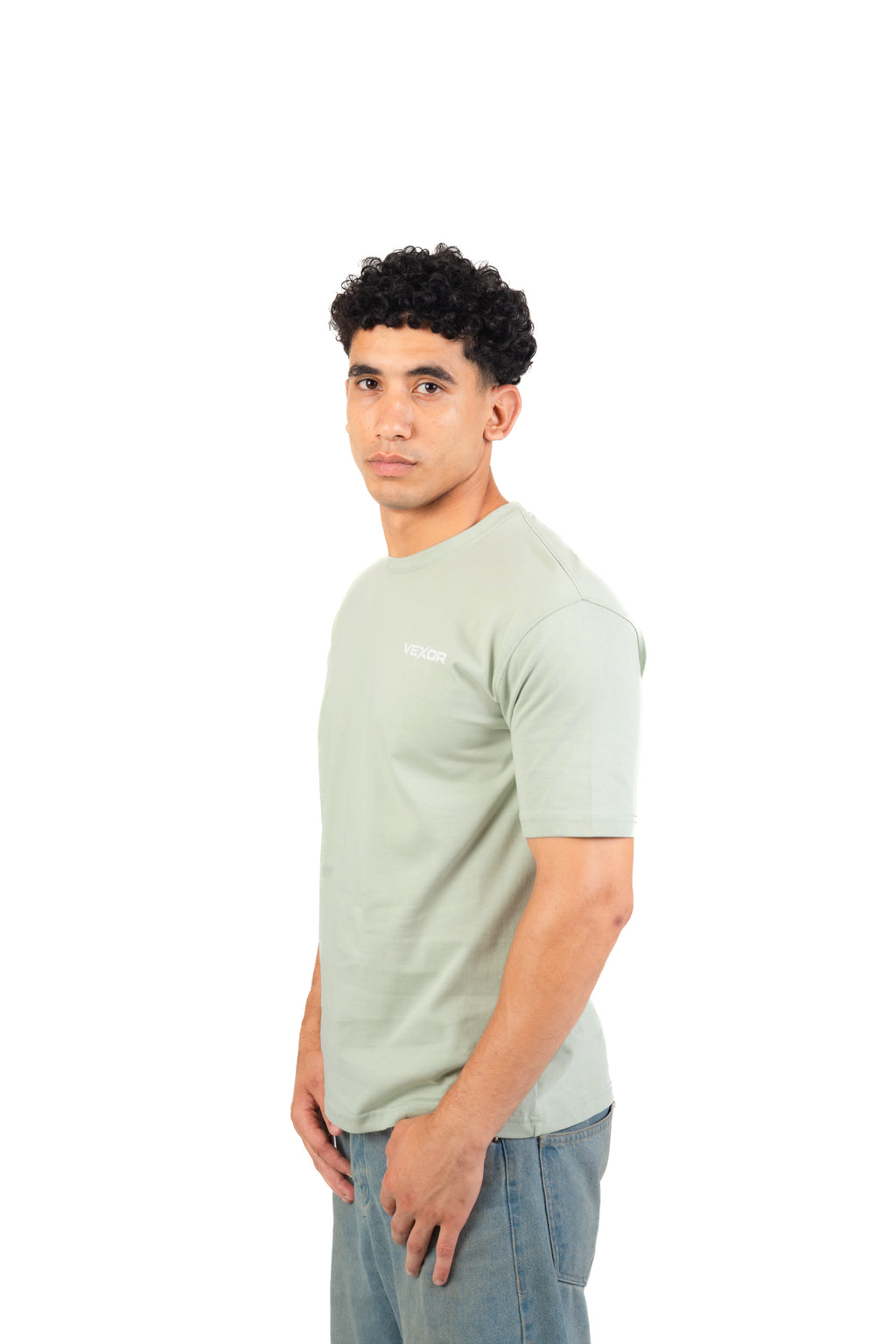 Regular Fit mint green t-shirt