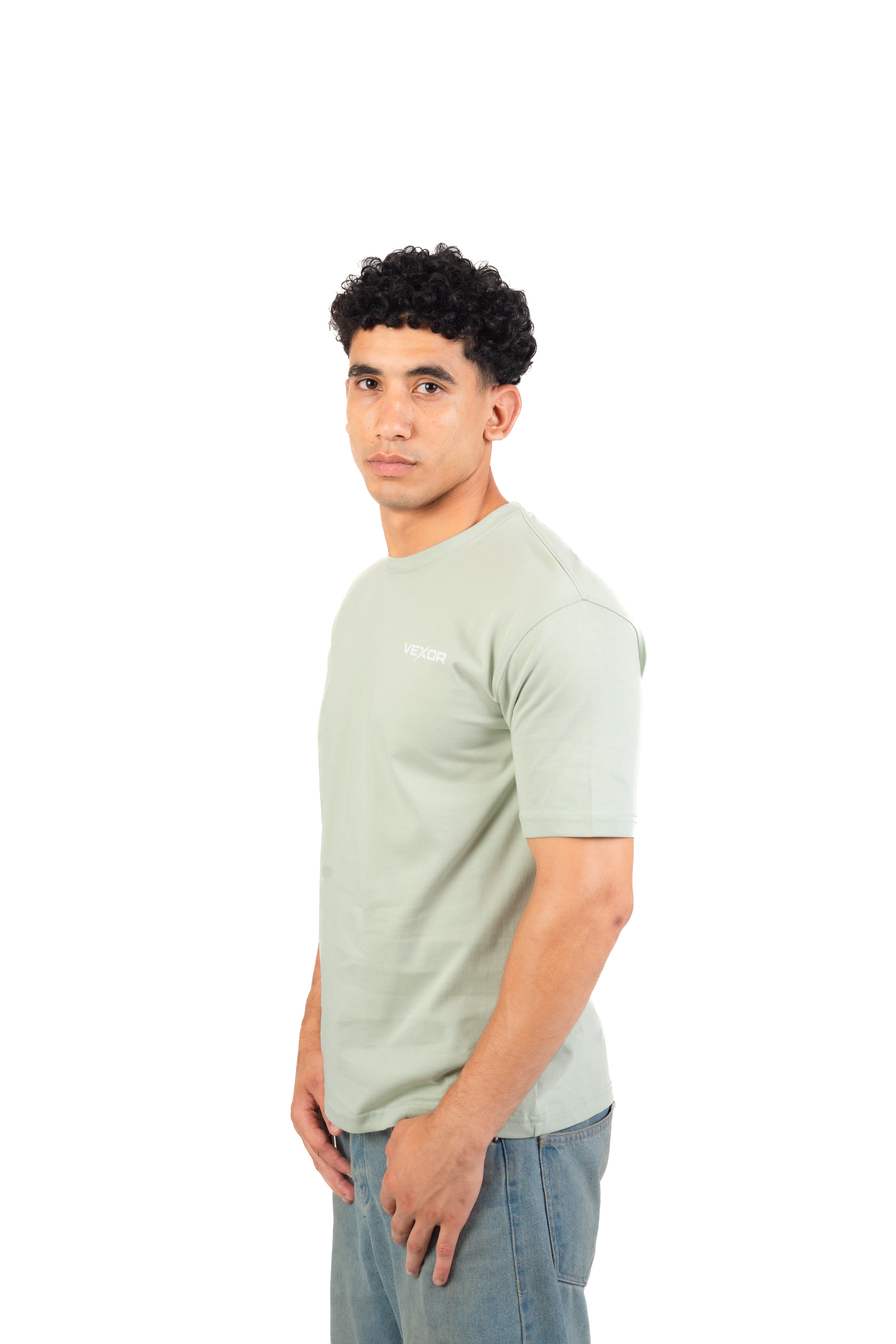 Regular Fit mint green t-shirt