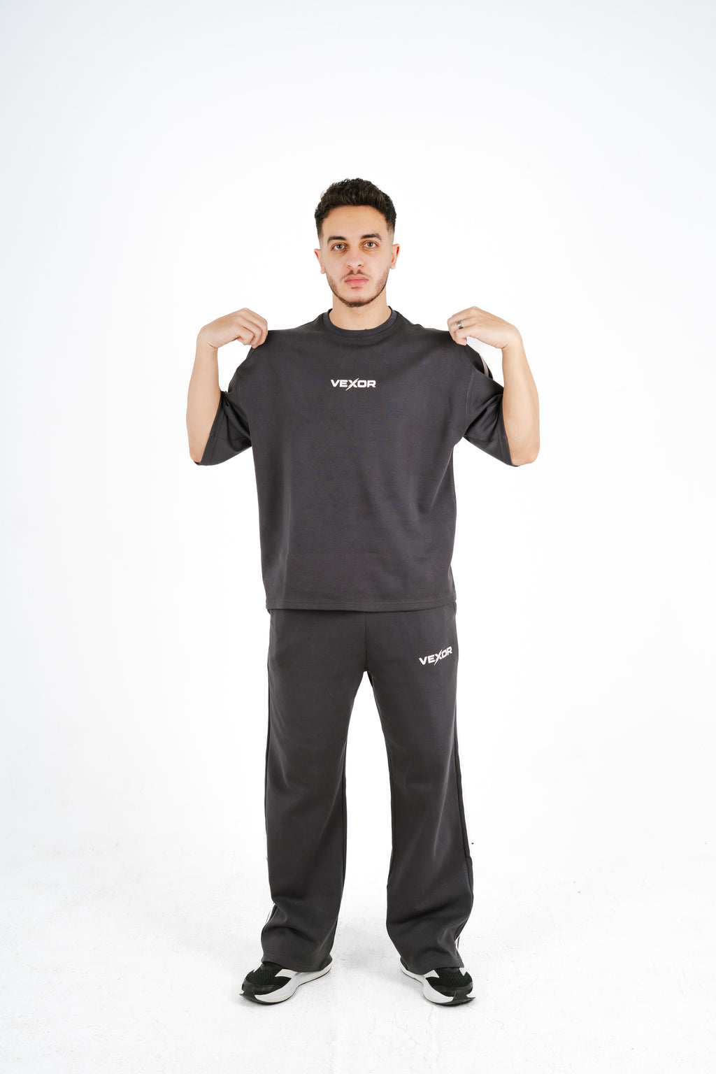 Boxy fit Gray T-shirt
