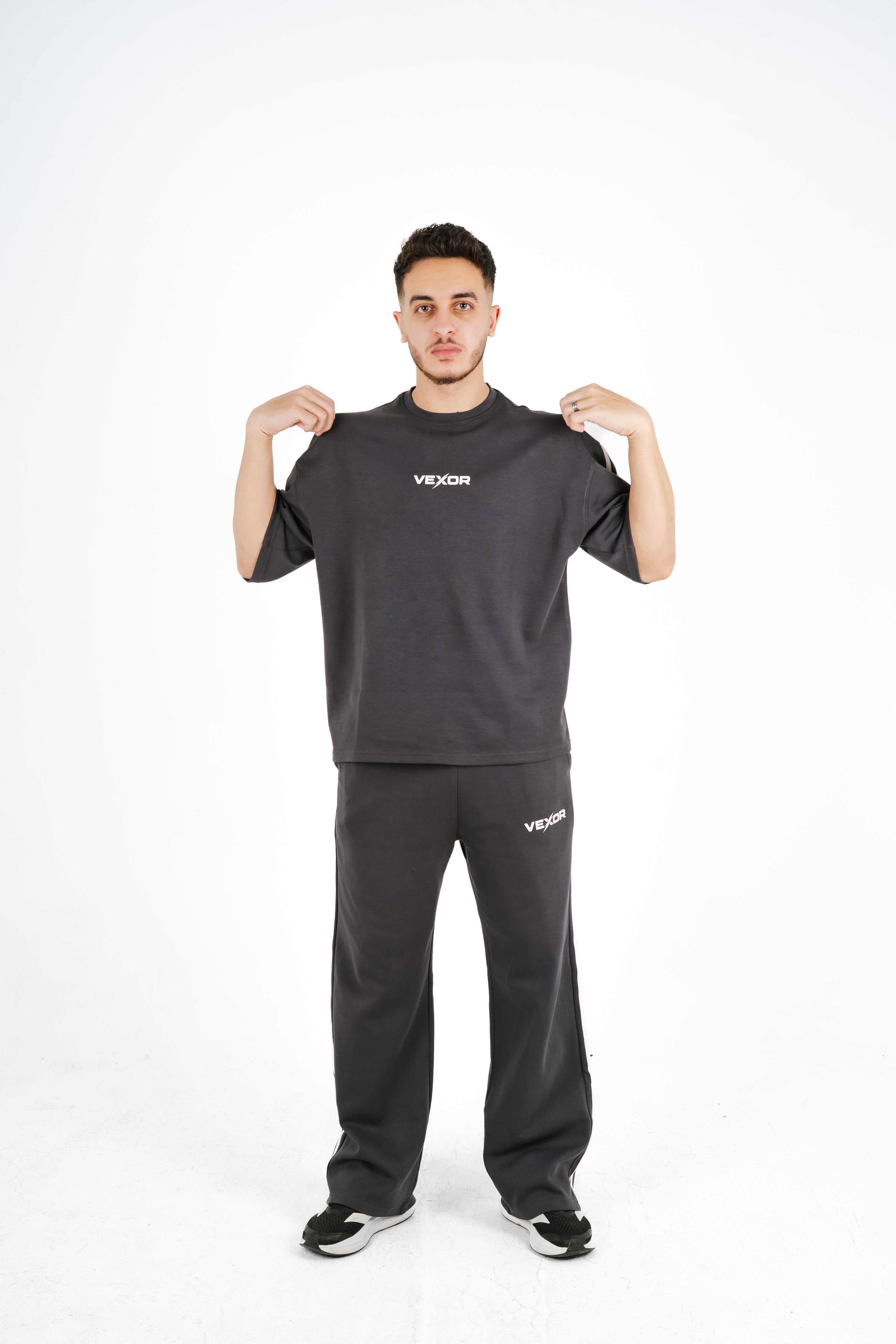 Boxy fit Gray T-shirt