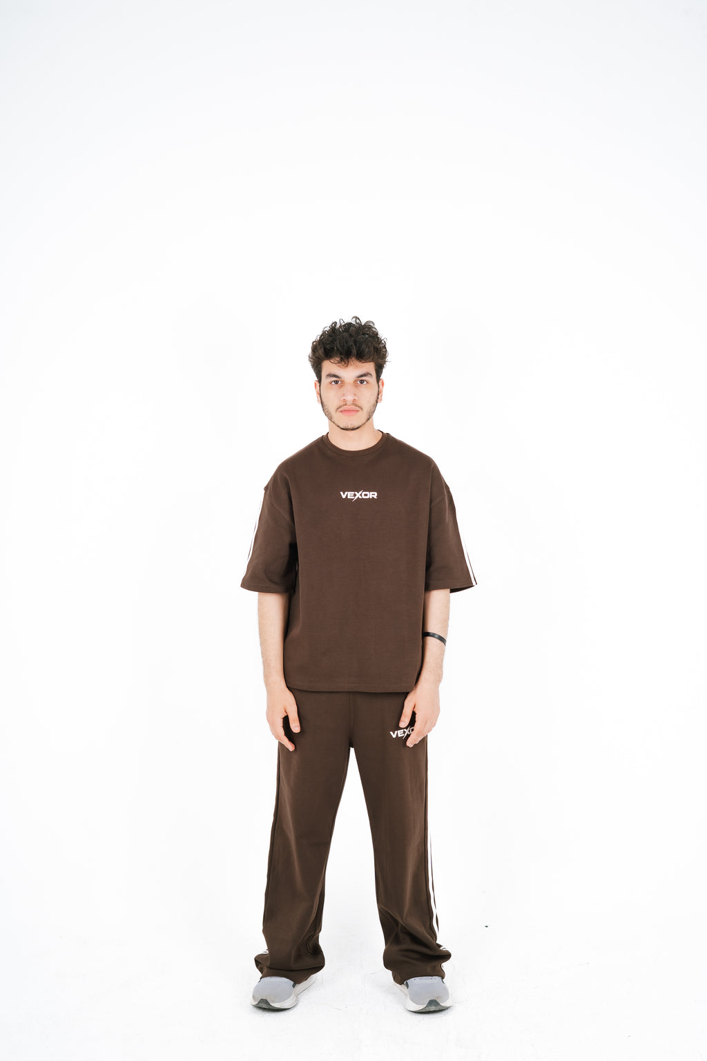 Boxy fit brown  T-shirt