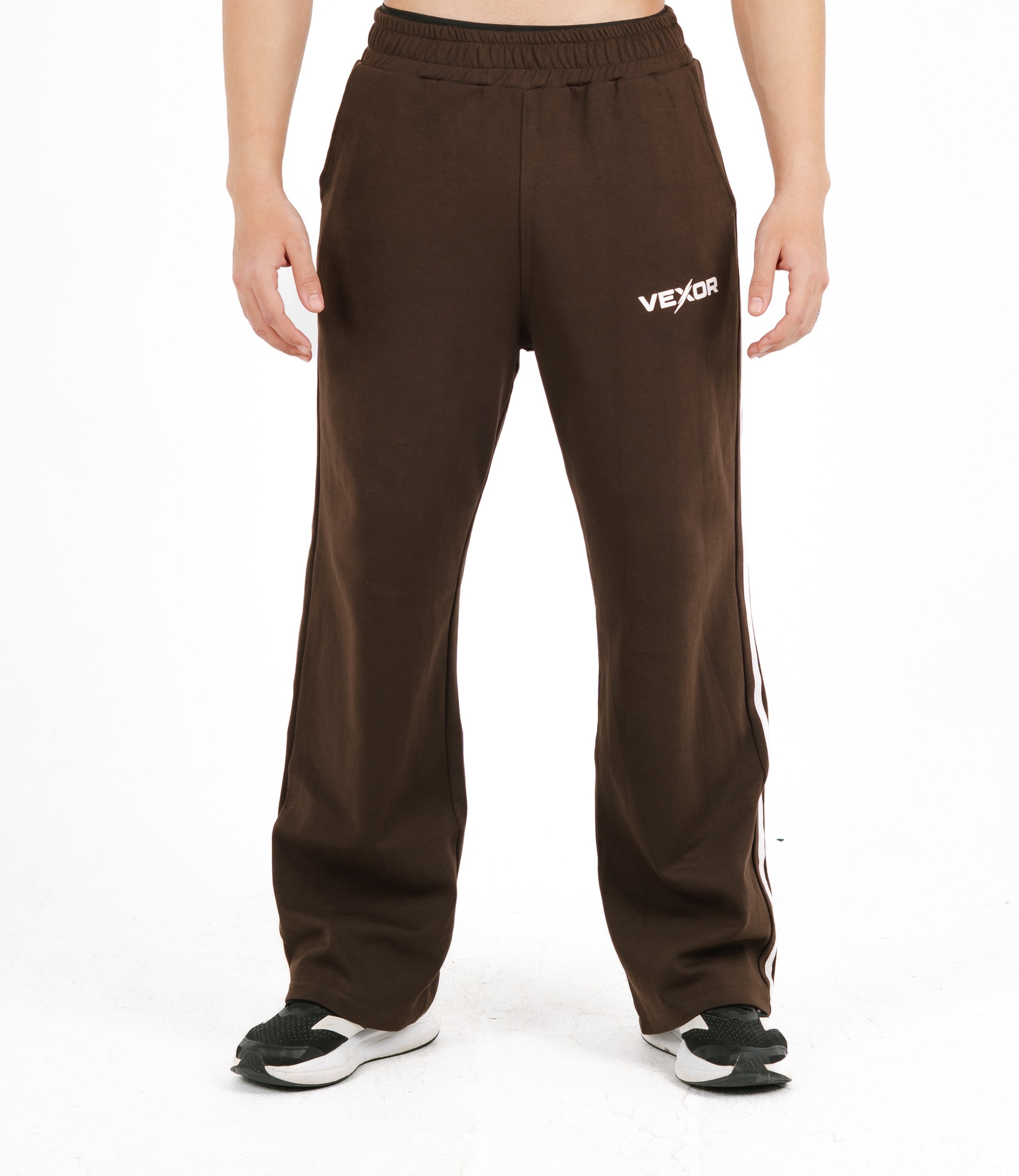 Brown wide leg SweatPants
