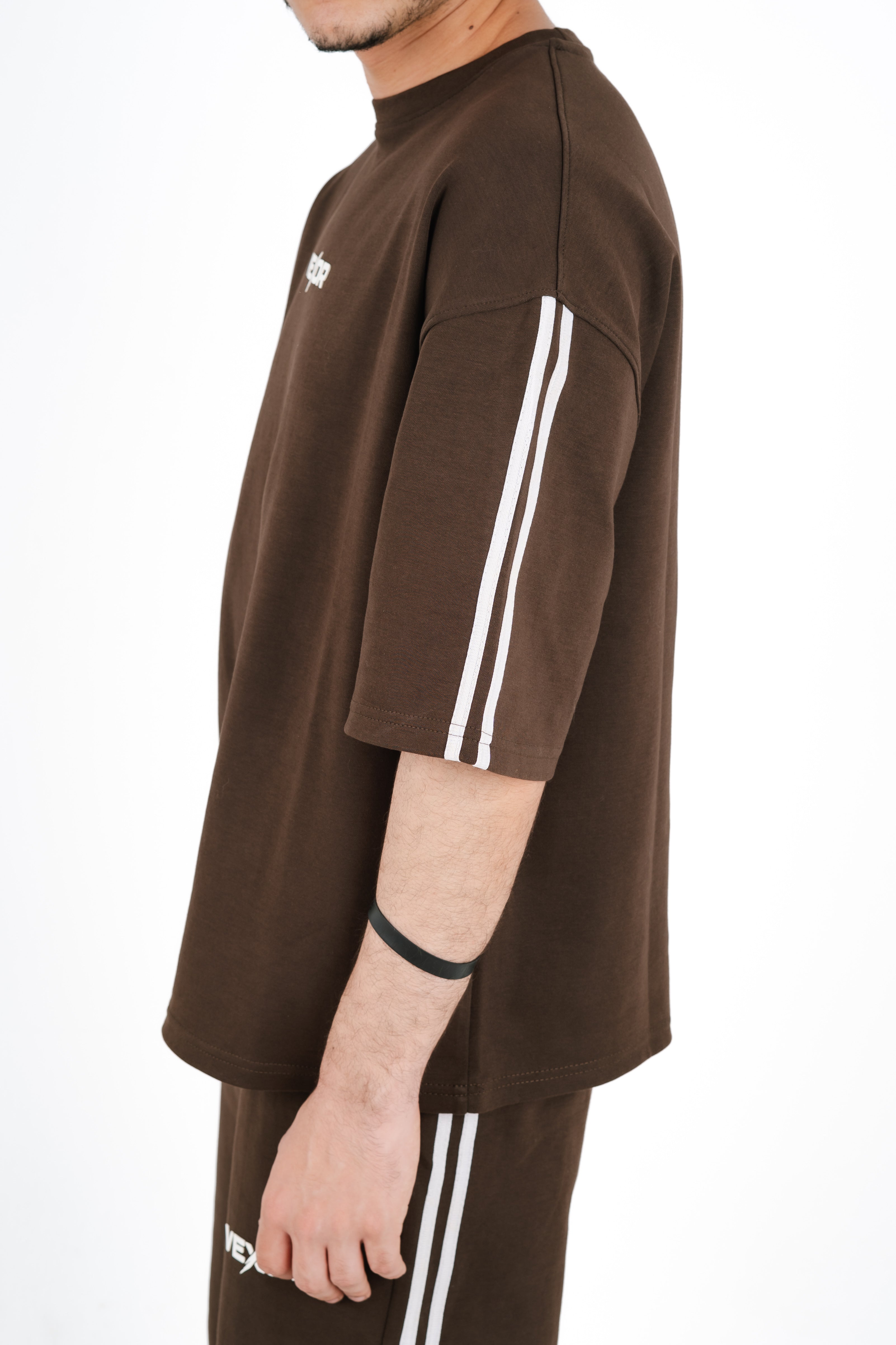 Boxy fit brown  T-shirt